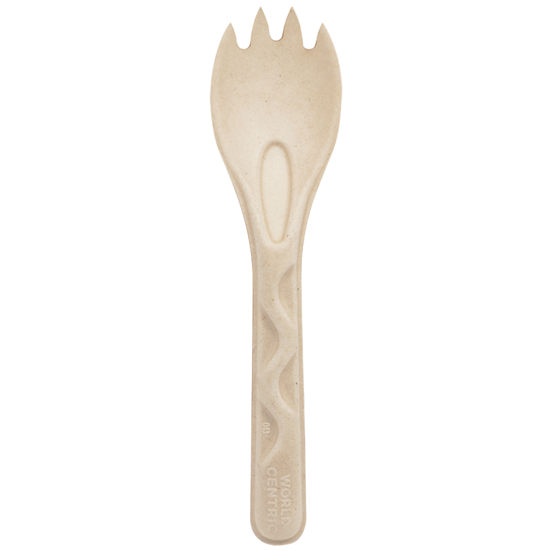 SPORK cuchara tenedor fibra